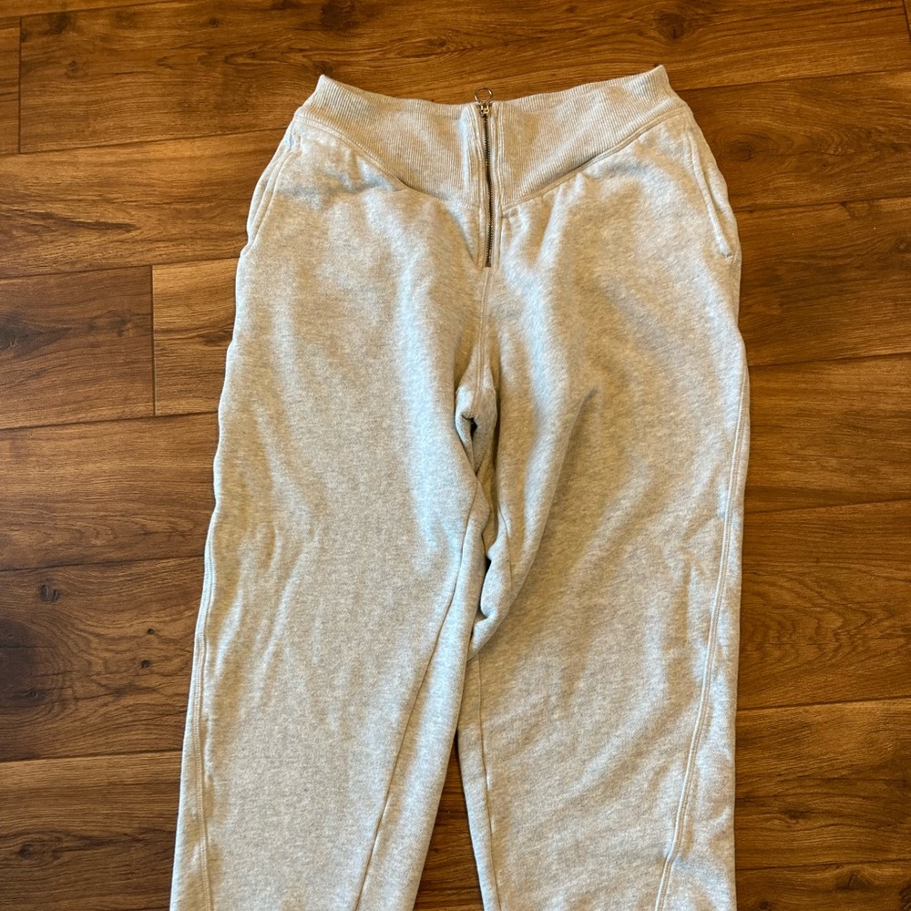 Aerie American Eagle AE Fleece Corset Jogger Large
